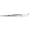 Tweezers with curved jaws 45 type no. 152